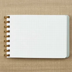 Kokuyo | Cuaderno Soft Ring Sooofa A7 Pink (Cuadros)