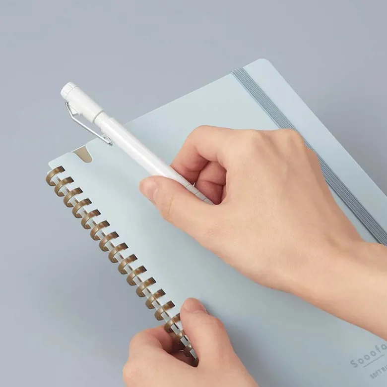 Kokuyo | Cuaderno Soft Ring Sooofa A5 Light Blue (Cuadros)