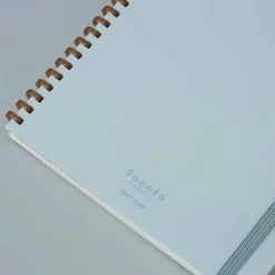 Kokuyo | Cuaderno Soft Ring Sooofa A5 Light Blue (Cuadros)