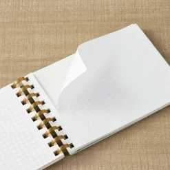 Kokuyo | Cuaderno Soft Ring Sooofa A6 Green (Cuadros)