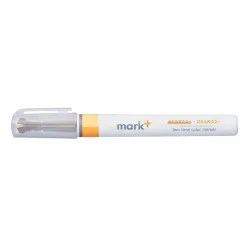 Kokuyo | Subrayador de Doble Punta Mark+ 2 Tone Gold
