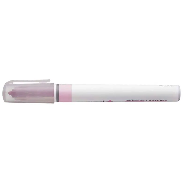 Kokuyo | Subrayador de Doble Punta Mark+ 2 Tone Pink