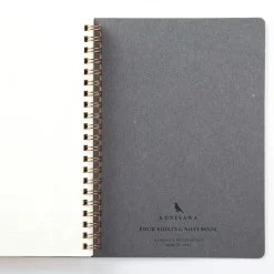 Kunisawa | Cuaderno A5 Find Ring Note Grey