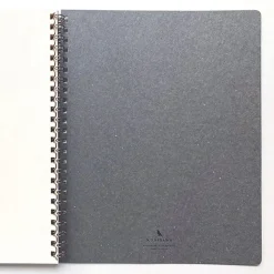 Kunisawa | Cuaderno B5 Executive Ring Note Charcoal