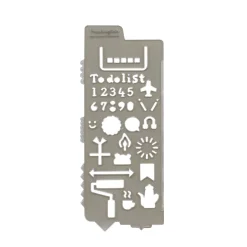 Kutsuwa | Plantilla Stencil Mastemplate Schedule