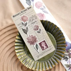 Loi Design | Ipomoea & Peony Washi Tape (1 metro)