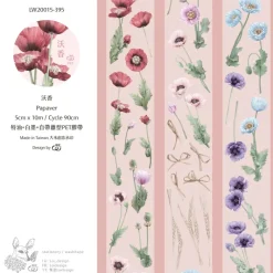 Loi Design | Papaver Matte PET Tape