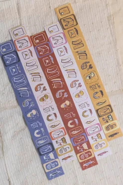 Loi Design | Pegatinas en Rollo Stationery Garther Die-Cut Paper Tape