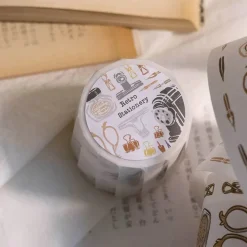 Loi Design | Pegatinas en Rollo Retro Stationery Die-Cut Paper Tape