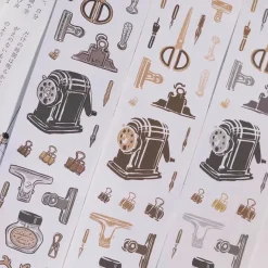 Loi Design | Pegatinas en Rollo Retro Stationery Die-Cut Paper Tape