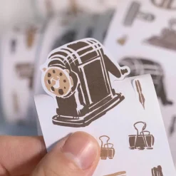 Loi Design | Pegatinas en Rollo Retro Stationery Die-Cut Paper Tape