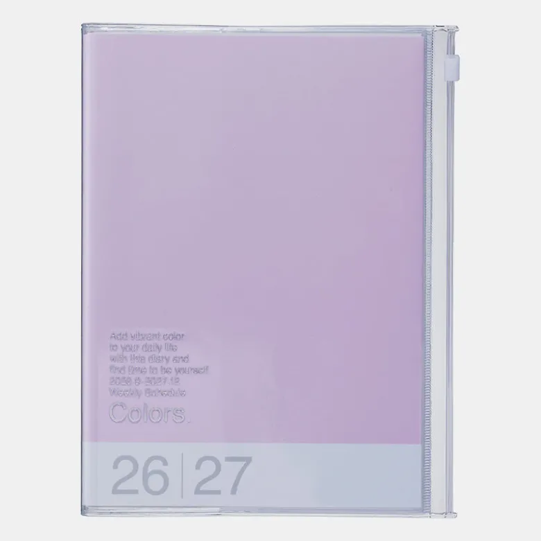 MARK'S | Agenda A5 Colors Lilac 2026-2027 (Semanal)