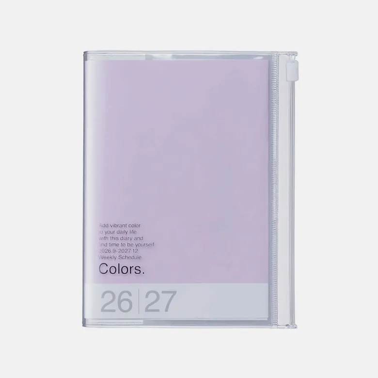 MARK'S | Agenda A6 Colors Lilac 2026-2027 (Semanal)
