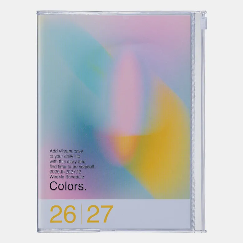 MARK'S | Agenda A5 Gradient Pink 2026-2027 (Semanal)