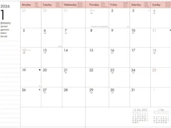 MARK'S | Agenda B6 Japanese Crane Green 2026-2027 (Semanal)