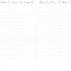 MARK'S | Agenda B6 Kanagawa Wave Mint 2026-2027 (Semanal)