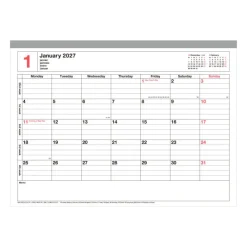 Mark's | Cuaderno Calendario Apaisado 2027 Khaki