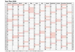Mark's | Cuaderno Calendario 2027 Mini Ivory