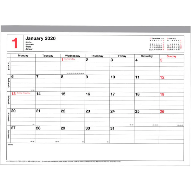 Mark's | Cuaderno Calendario 2027 S Ivory