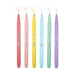 Marvy Uchida | Set de Bolígrafos Le Pen Pastel (6pc)
