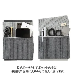 Midori | Banda Haramaki A6 - B6 Two-Tone Gray