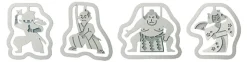 Midori | Clips Metálicos Etching Personajes Japoneses