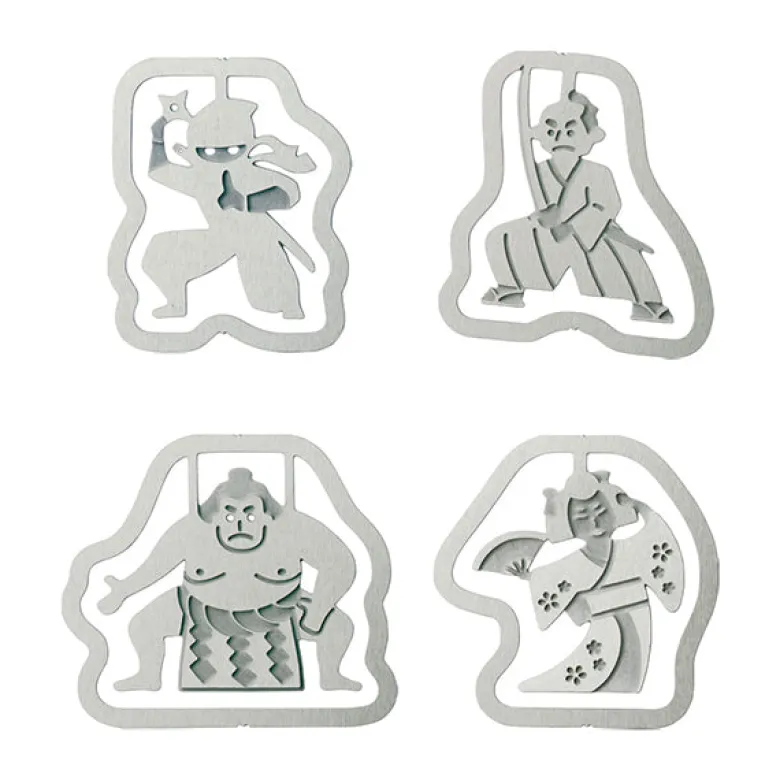 Midori | Clips Metálicos Etching Personajes Japoneses