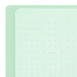 Midori | Cuaderno Anillas Color A5 Puntos Green