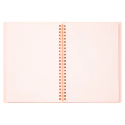 Midori | Cuaderno Anillas Color A5 Puntos Pink