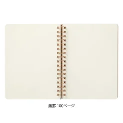 Midori | Cuaderno de Anillas WM Grain B6 Green