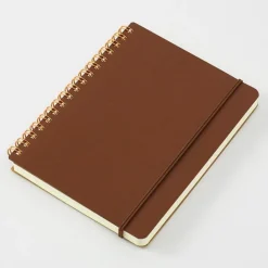 Midori | Cuaderno de Anillas WM Grain B6 Marrón