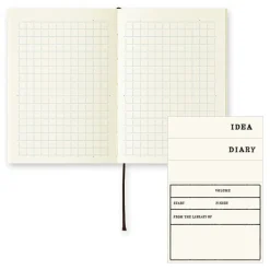 Midori | Cuaderno MD Midori Notebook A7 Cuadros