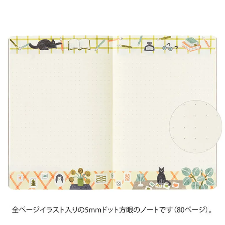 Midori | Cuaderno Yuru Log B6 Cat