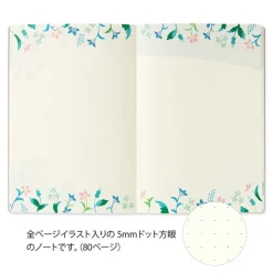 Midori | Cuaderno Yuru Log B6 Floral