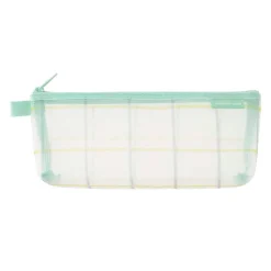 Midori | Estuche de Malla Pen Case with Gusset Check Green