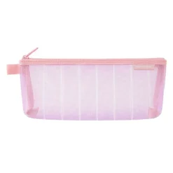 Midori | Estuche de Malla Pen Case with Gusset Stripe Purple