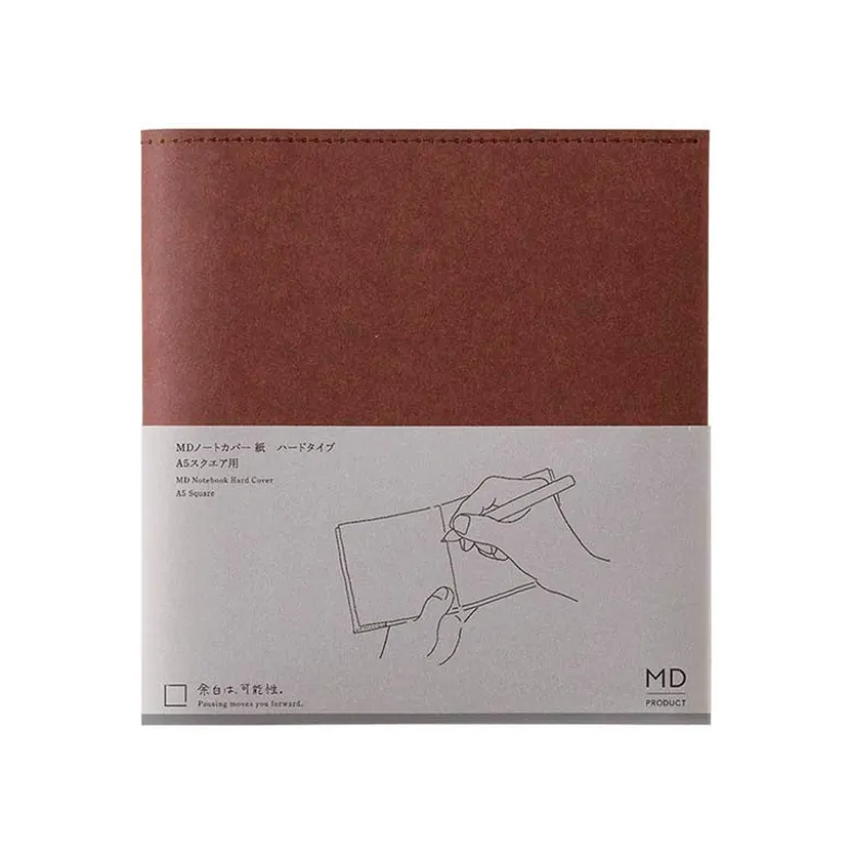 Midori | Funda de Papel Tapa Dura para Cuadernos MD Midori Square