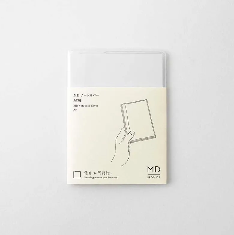 Midori | Funda de Plástico Transparente para Cuadernos MD Midori A7