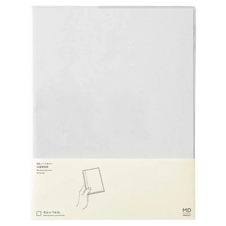 Midori | Funda de Plástico Transparente para Cuadernos MD Midori A4