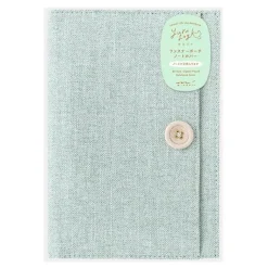 Midori | Funda de Tela para Cuadernos Yuru Log B6 Light Blue
