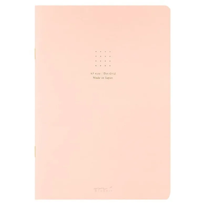 Midori | Libreta Color A5 Puntos Pink