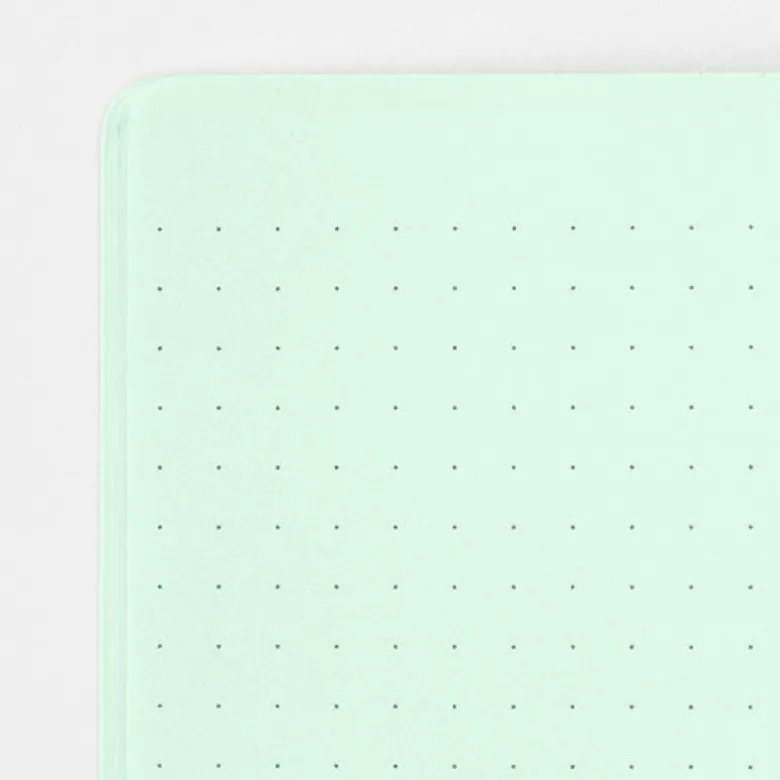 Midori | Libreta Color A5 Puntos Green