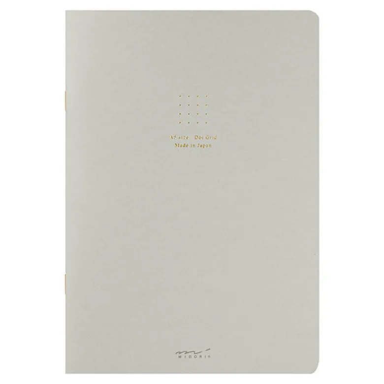 Midori | Libreta Color A5 Puntos Gray