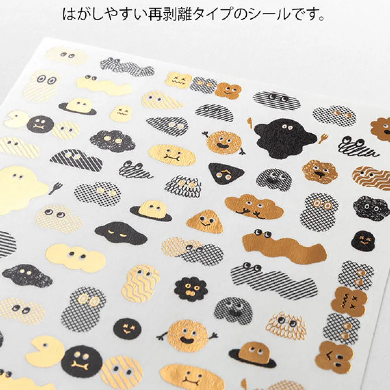 Midori | Pegatinas Yuru Log Camouflage Mini Monster