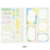 Midori | Pegatinas Yuru Log Watercolor (2pc)