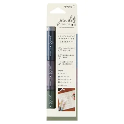 Midori | Rotulador Multicolor Connecting Pen Join Dots Dark