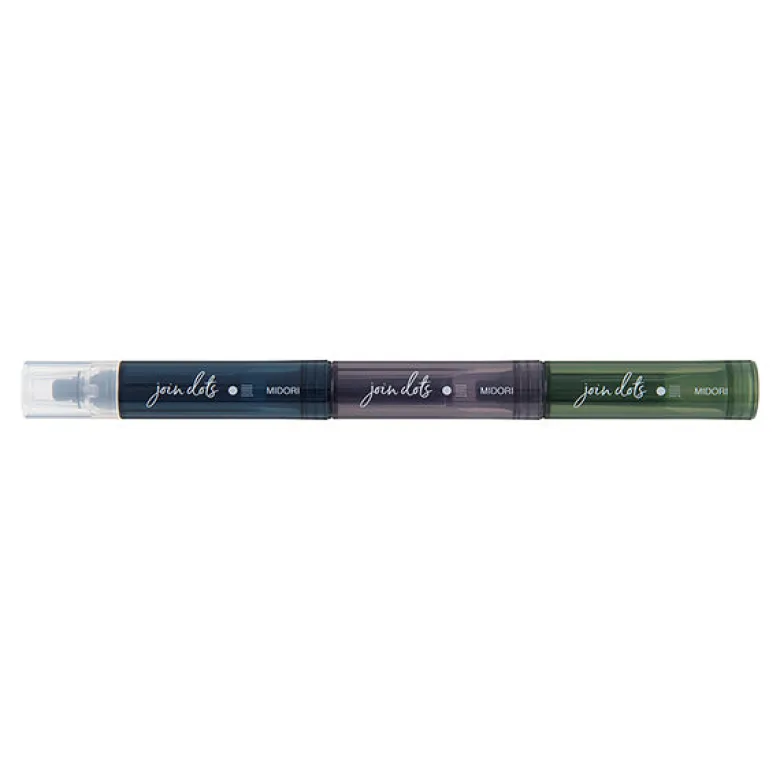 Midori | Rotulador Multicolor Connecting Pen Join Dots Dark