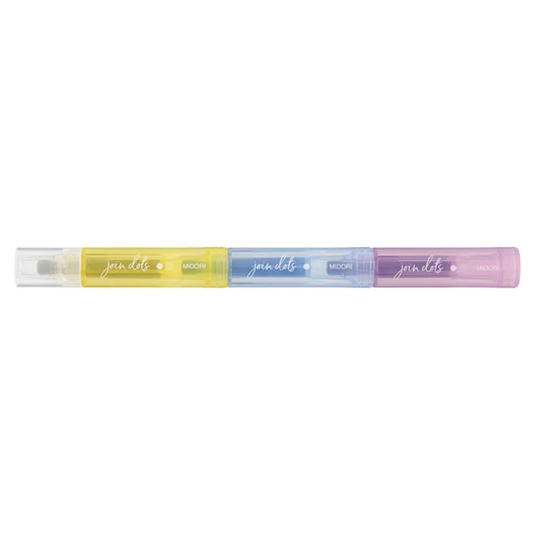 Midori | Rotulador Multicolor Connecting Pen Join Dots Pastel