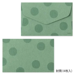 Midori | Set de Cartas Mini con Pegatinas Panda