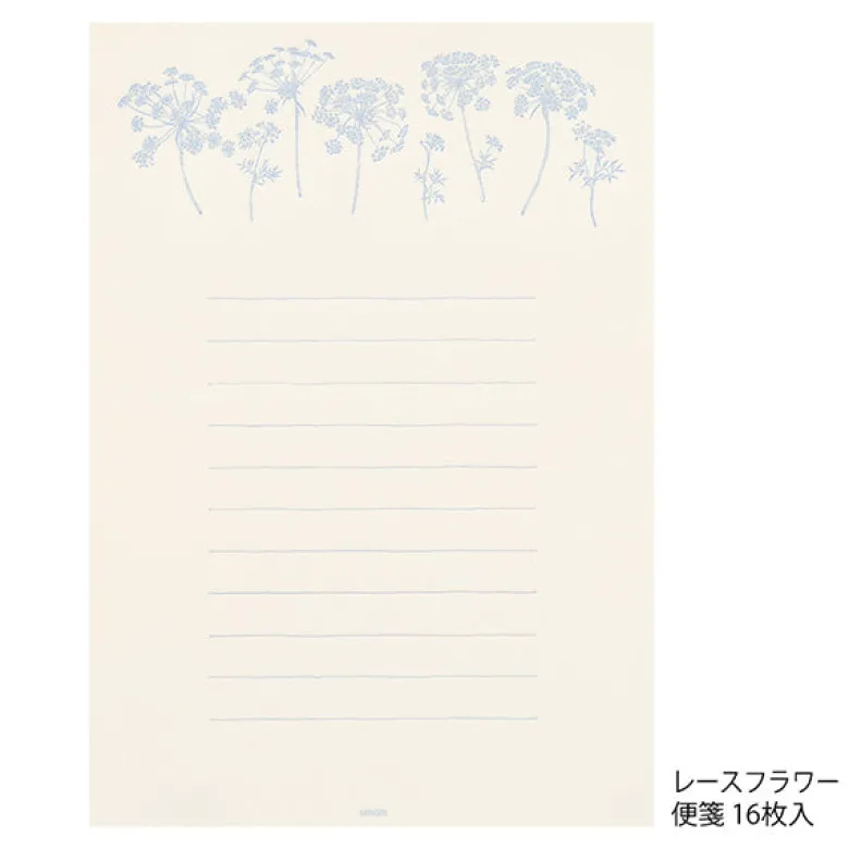 Midori | Set de Cartas Original Floral White